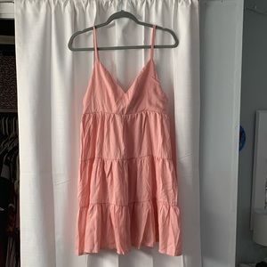 Pink Babydoll Dress